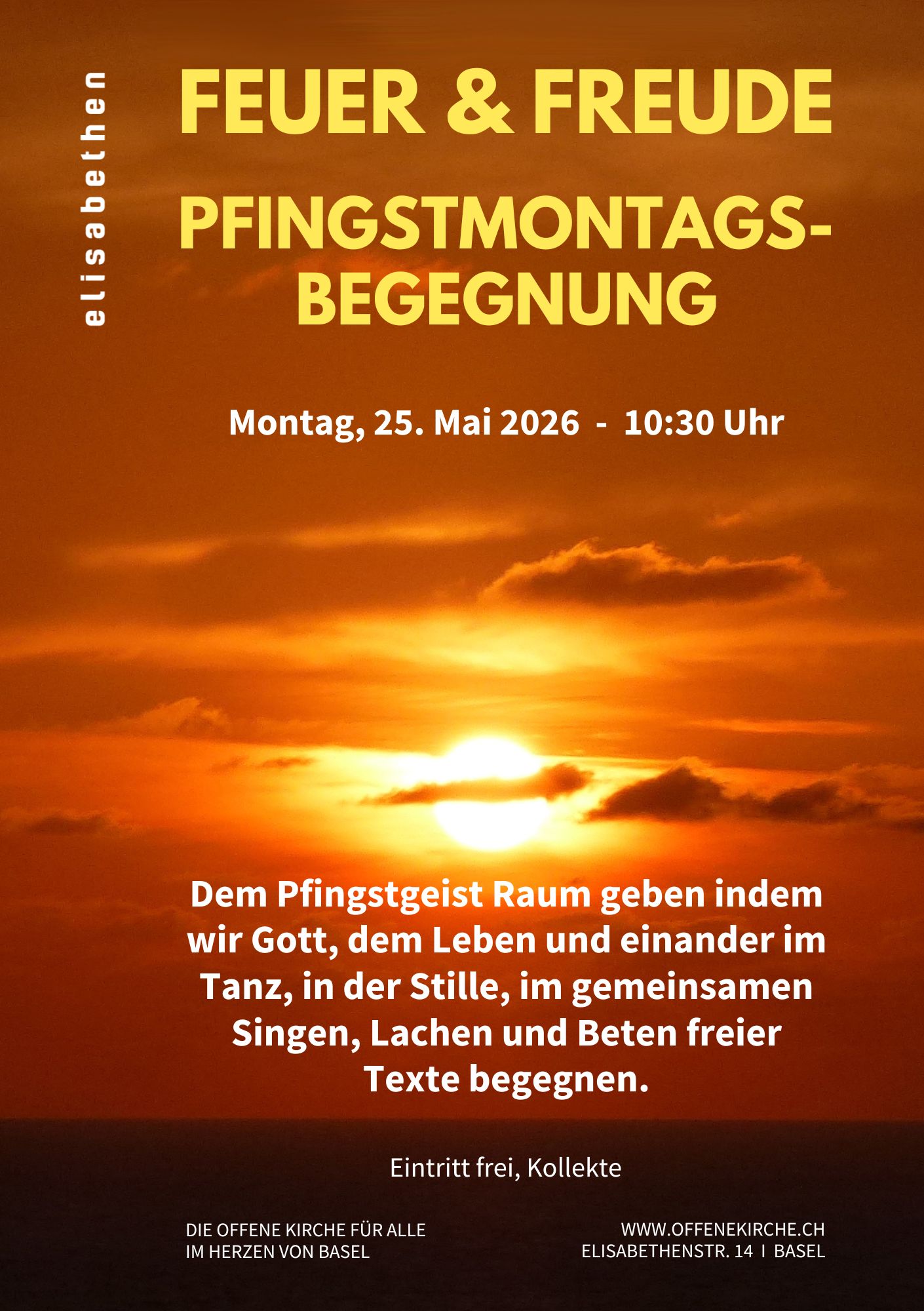 Feuer & Freude – Pfingstmontags-Begegnung