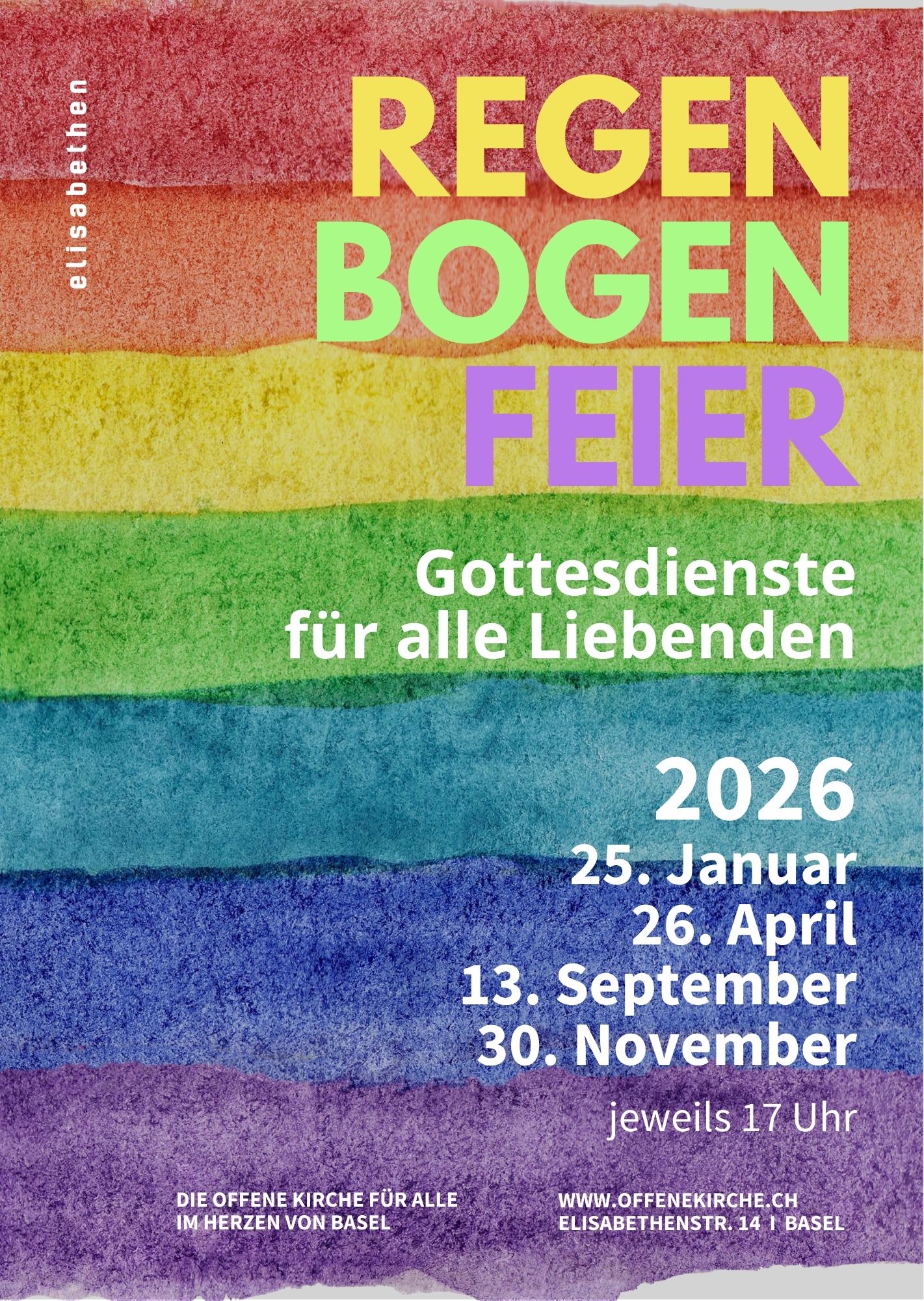 Regenbogenfeier