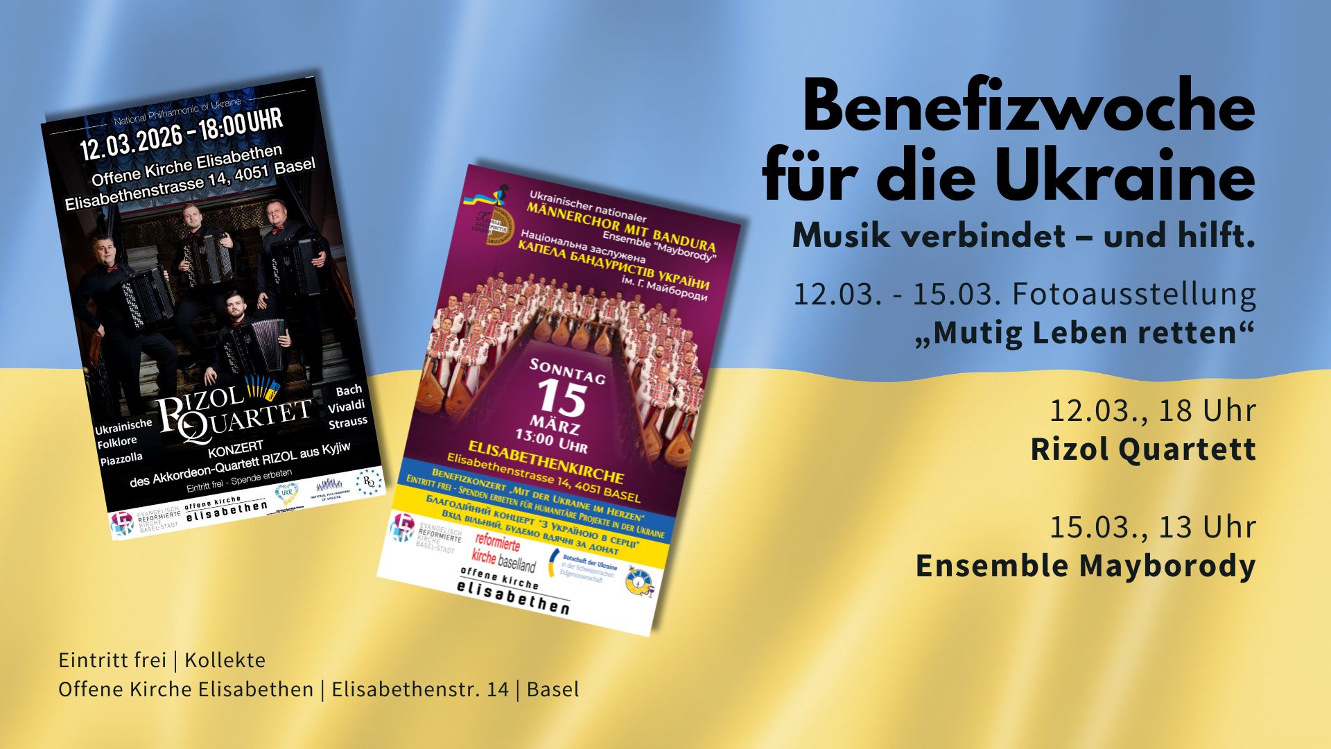 Benefizwoche für die Ukraine