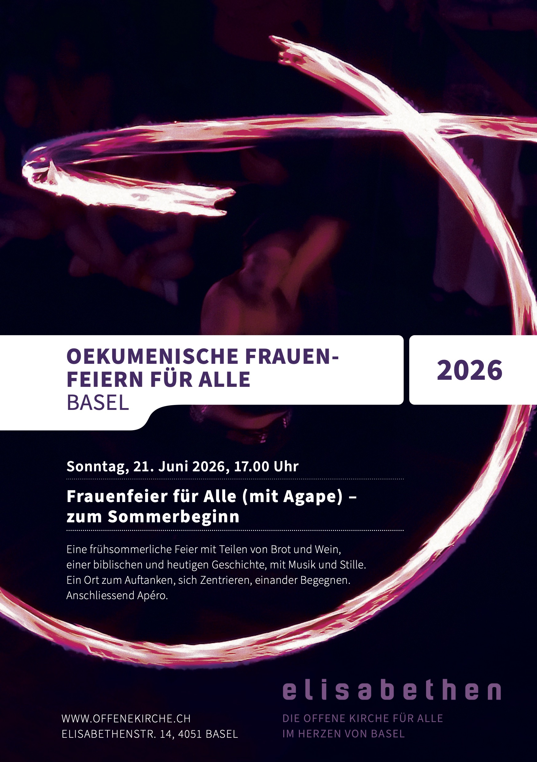 Frauenfeier für Alle (mit Agape) – zum Sommerbeginn