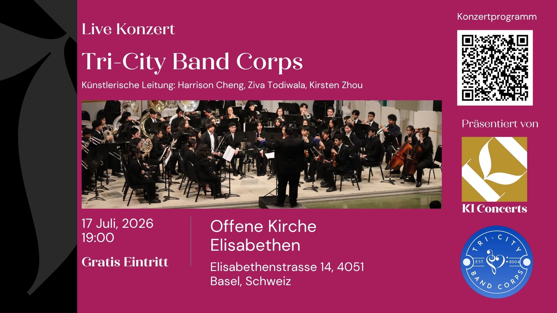 Live Konzert: Tri-City Band Corps