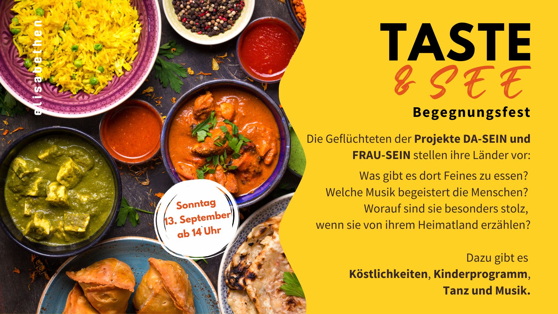 TASTE & SEE – Begegnungsfest
